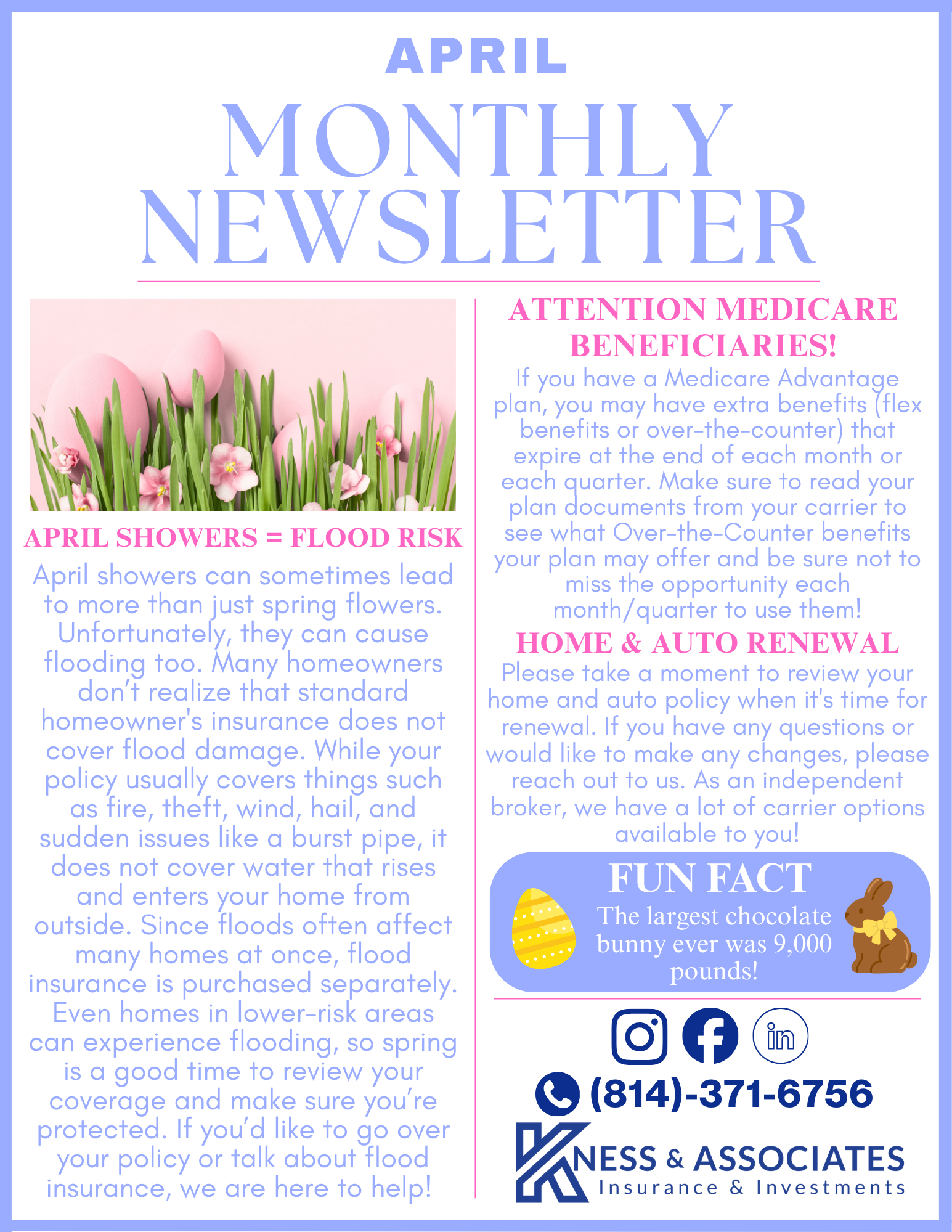 April 2026 Newsletter